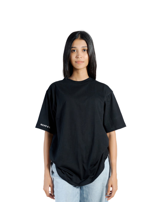 UNISEX OVERSIZED FIT T-SHIRT BLACK