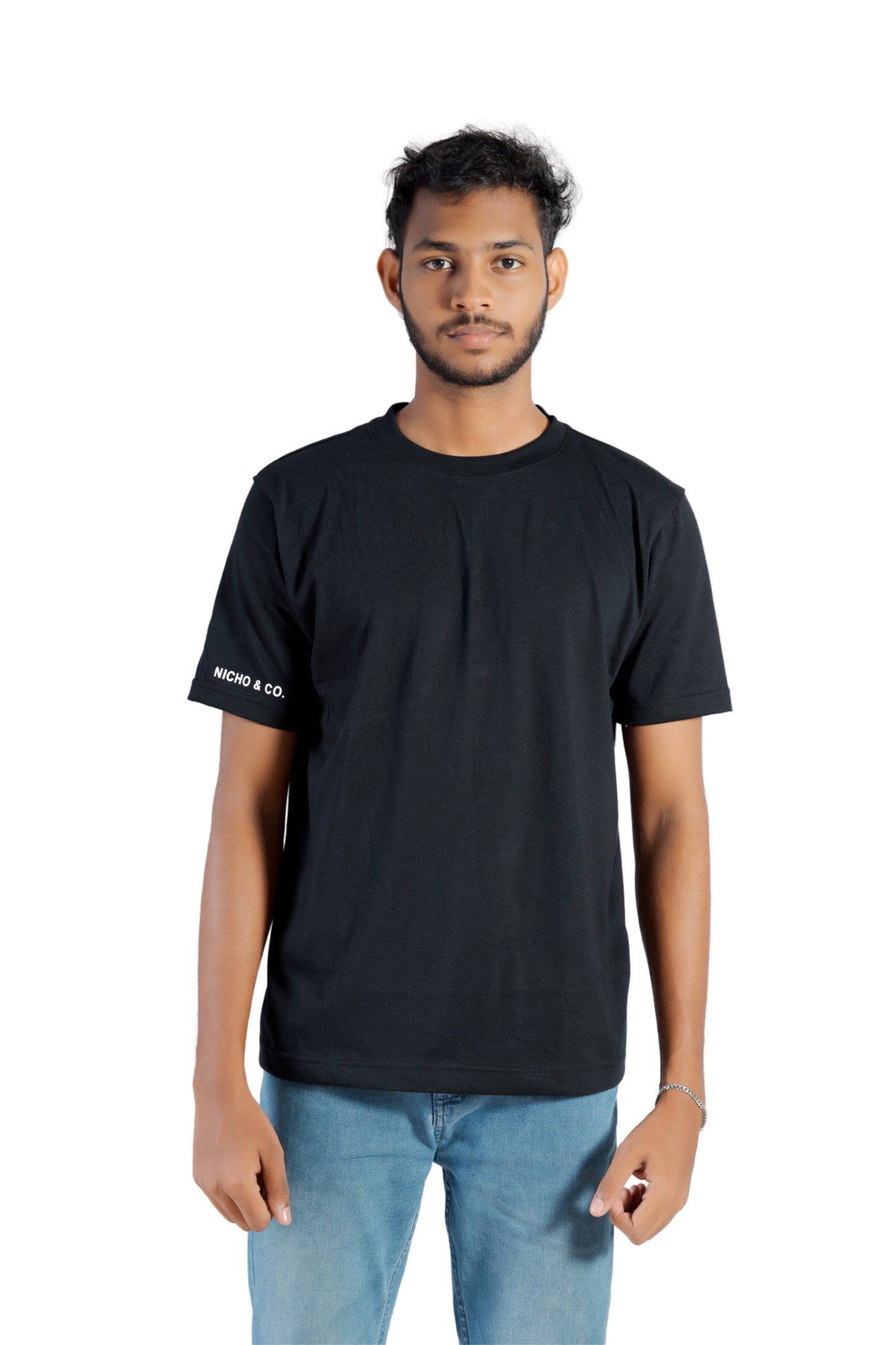 UNISEX REGULAR FIT T-SHIRT BLACK