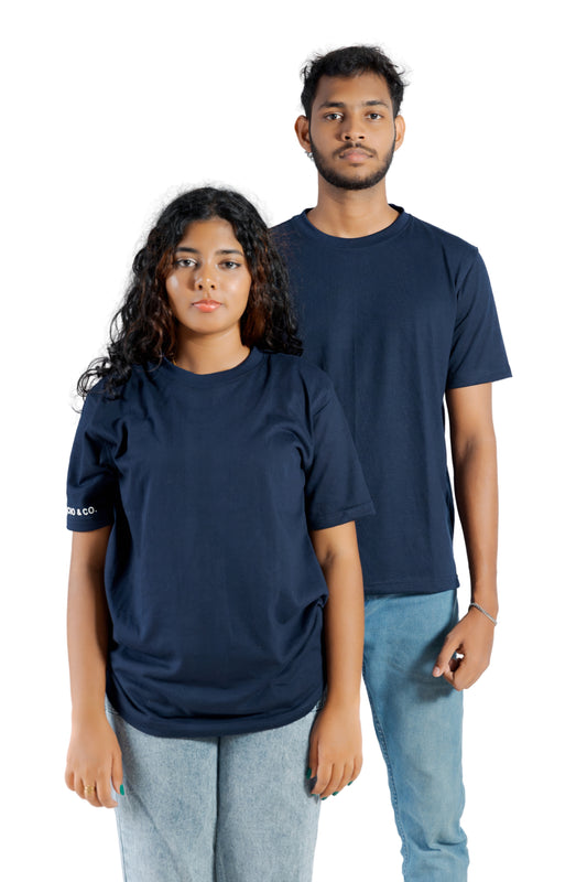 UNISEX REGULAR FIT T-SHIRT BLUE