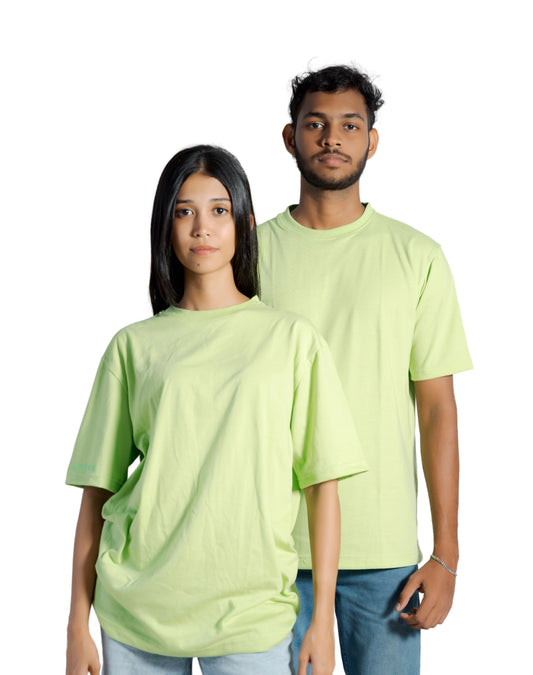 UNISEX OVERSIZED FIT T-SHIRT GREEN