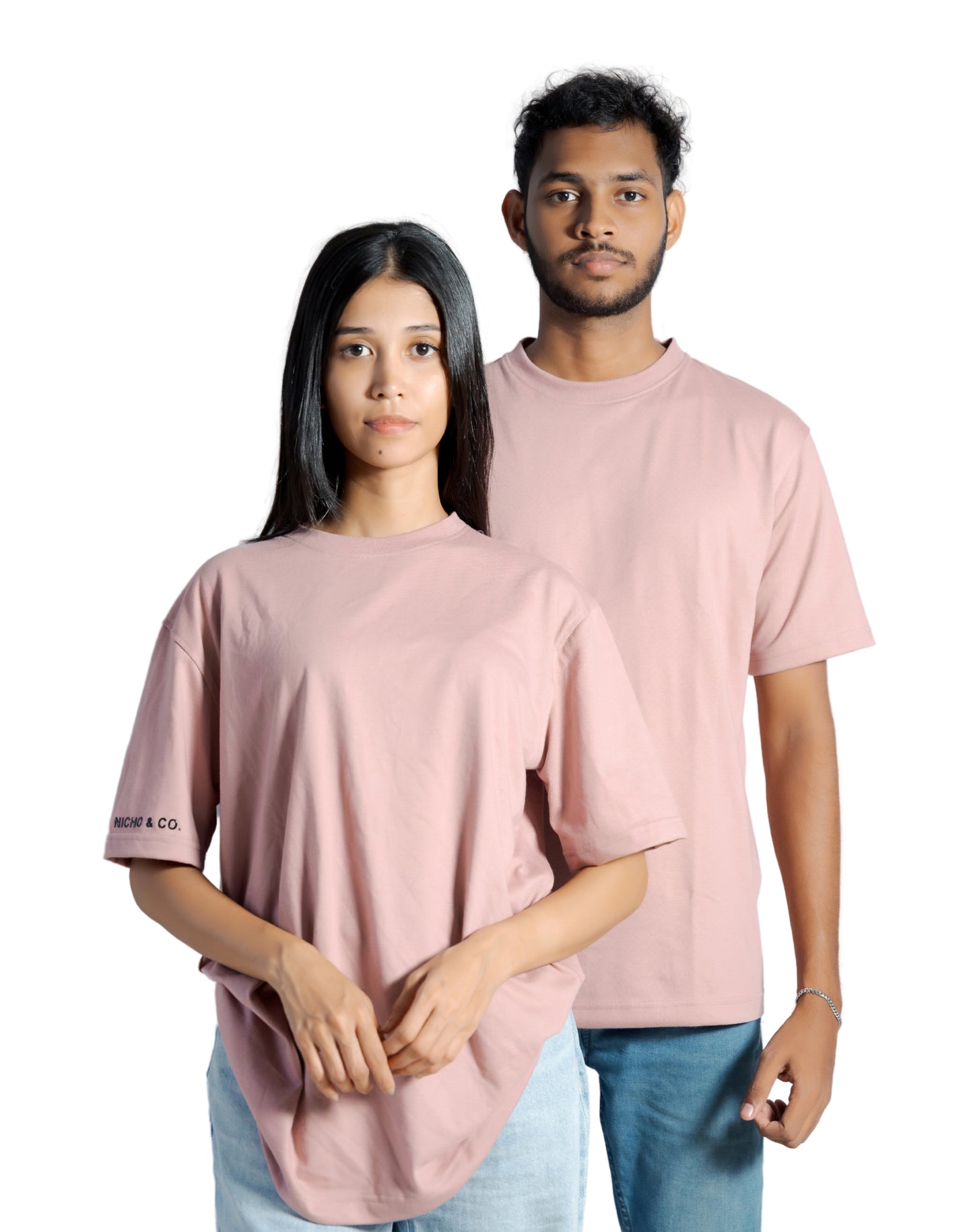UNISEX OVERSIZED FIT T-SHIRT PINK