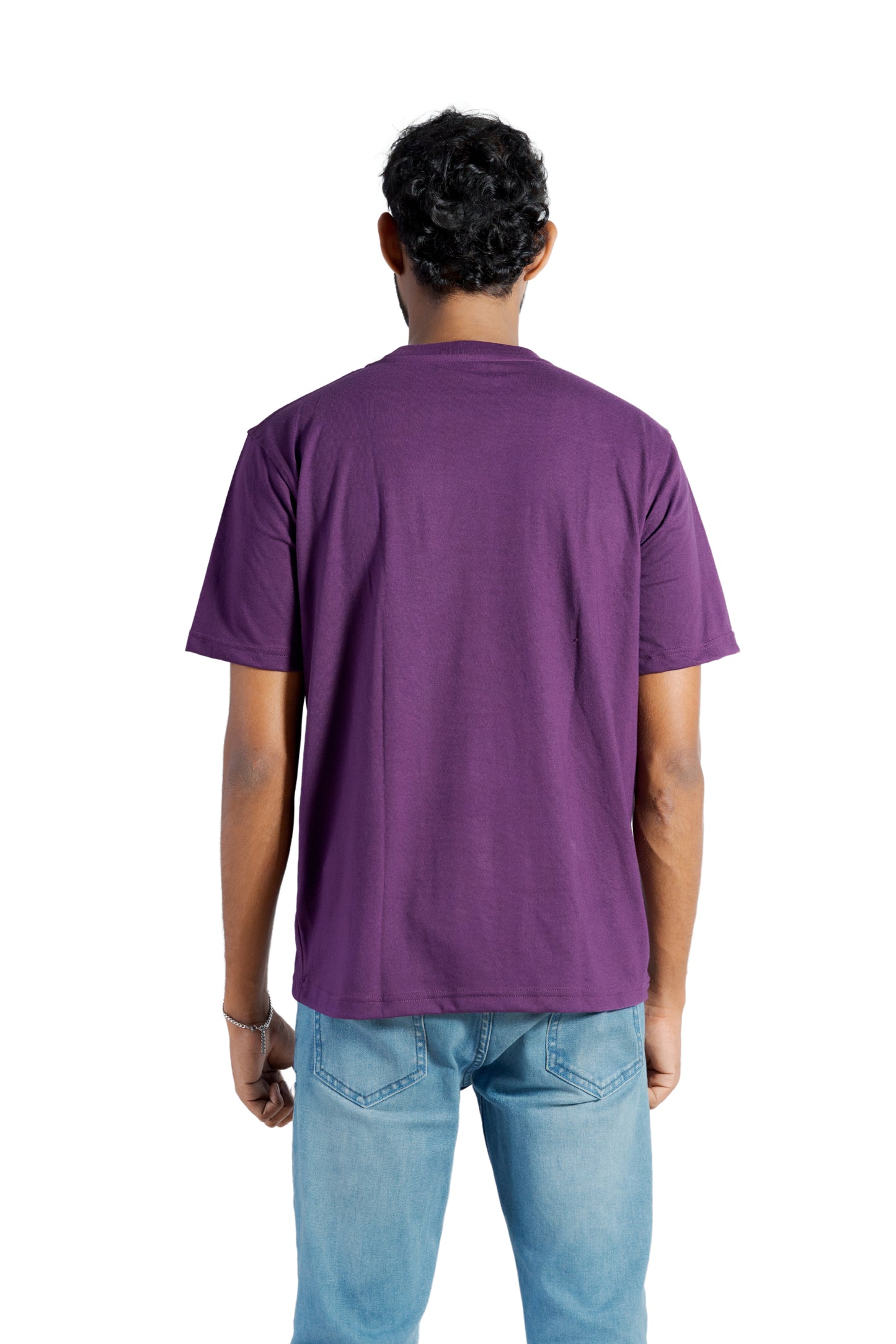UNISEX REGULAR FIT T-SHIRT PURPLE