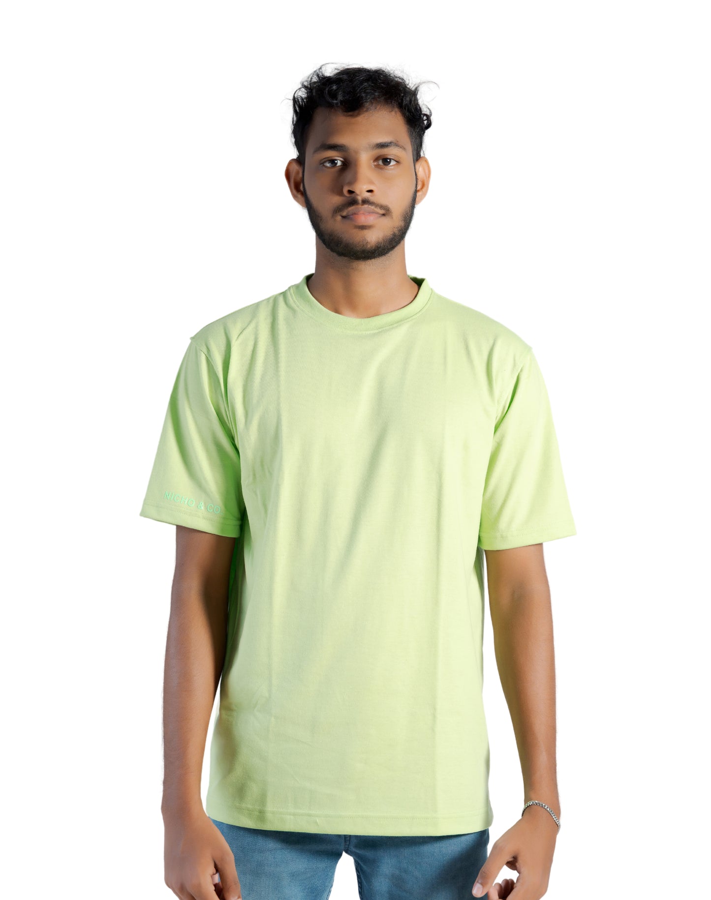 UNISEX OVERSIZED FIT T-SHIRT GREEN