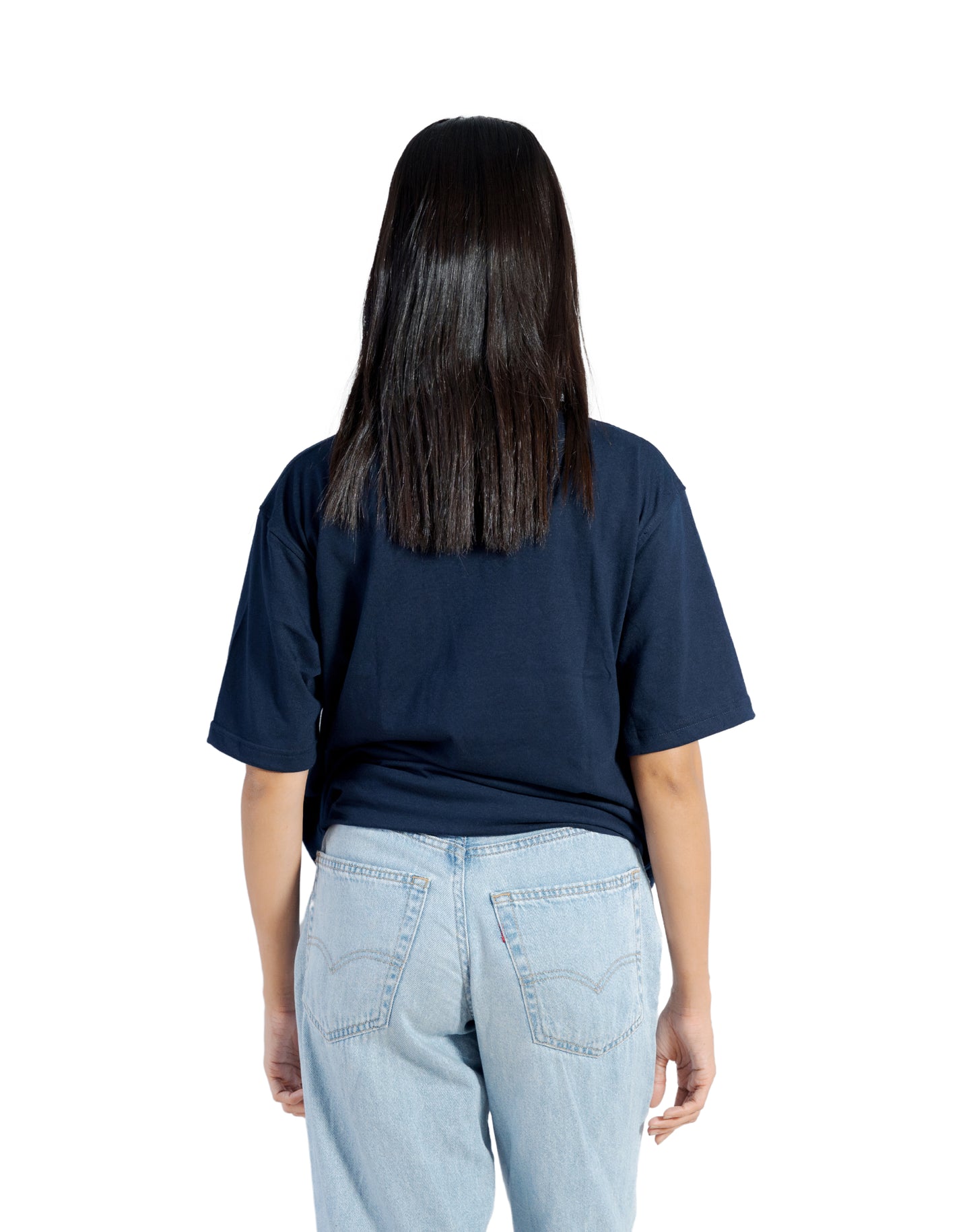 UNISEX OVERSIZED FIT T-SHIRT BLUE