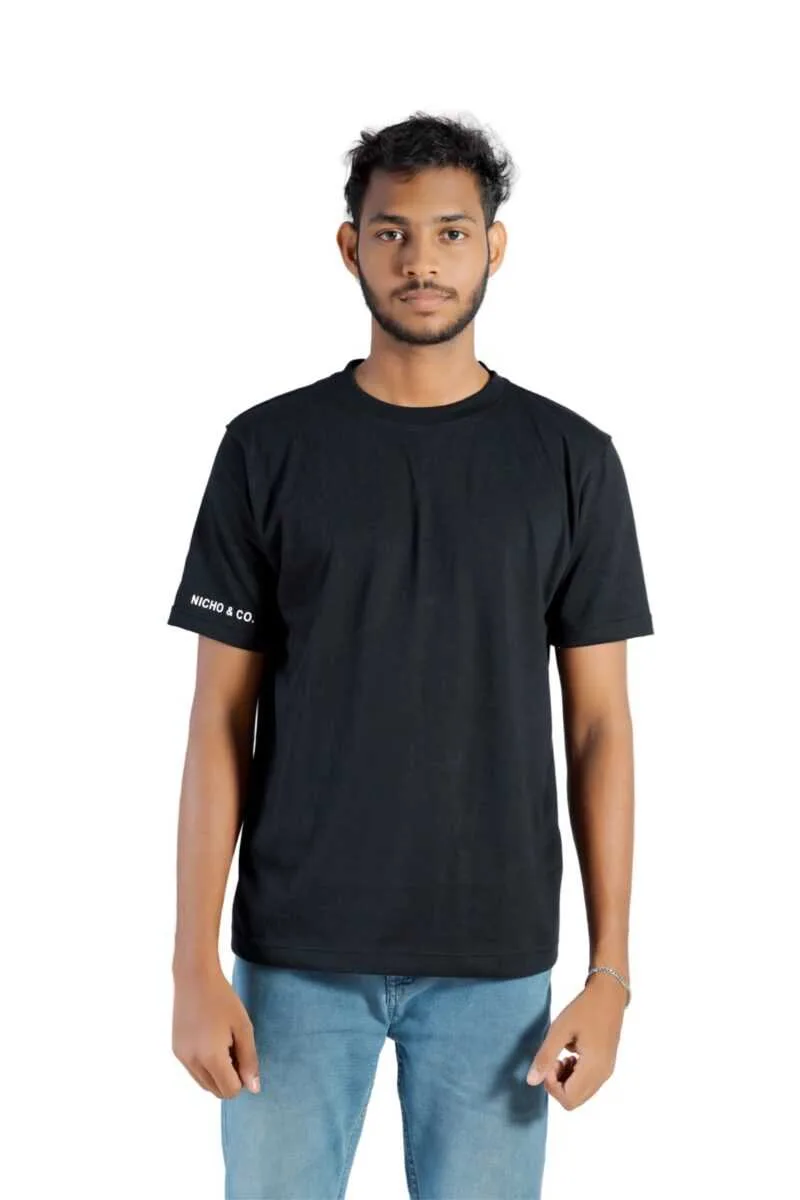 Regular Fit Tee Black - Image 5