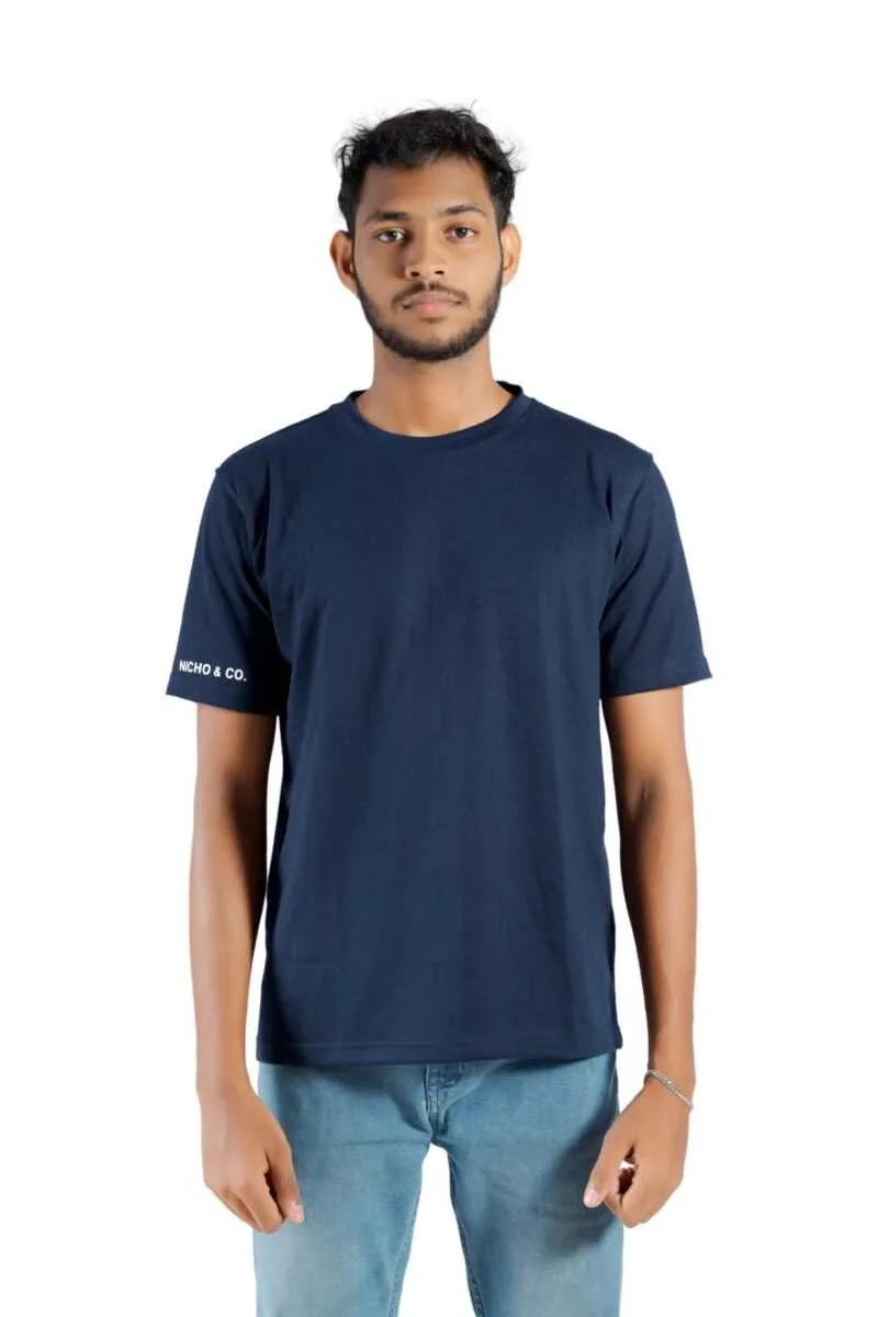 Regular Fit Tee Blue - Image 5