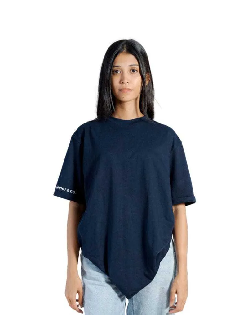 Unisex Oversize Tee Blue - Image 2