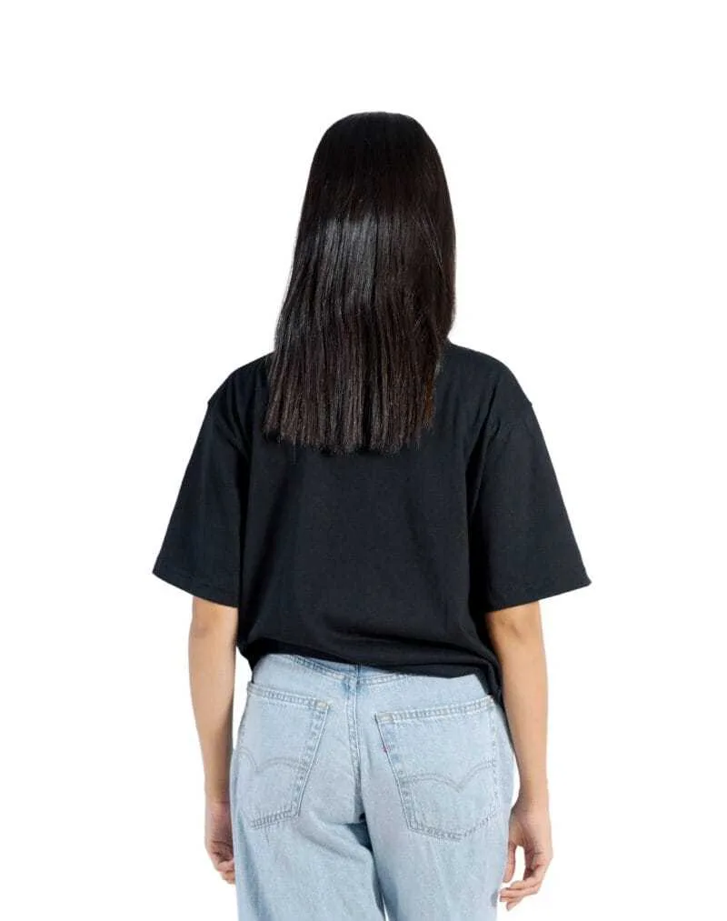 Unisex Oversize Tee Black - Image 3